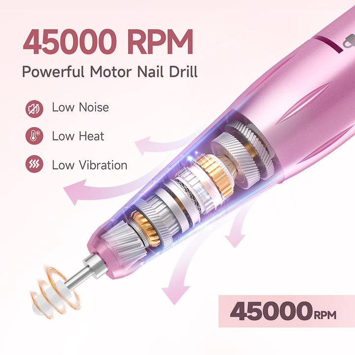 HQMPHQ close-up of textured grip on handpiece for comfortable precise control