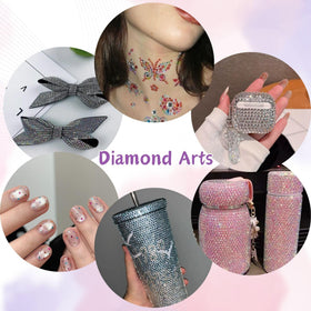 HRLbrc rhinestones adhered to denim shoe for stylish customization
