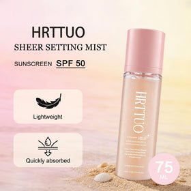 HRTTUO texture on skin revealing hydrating, non-greasy dewy finish