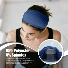 HSEM worn during workout demonstrating secure non-slip hold