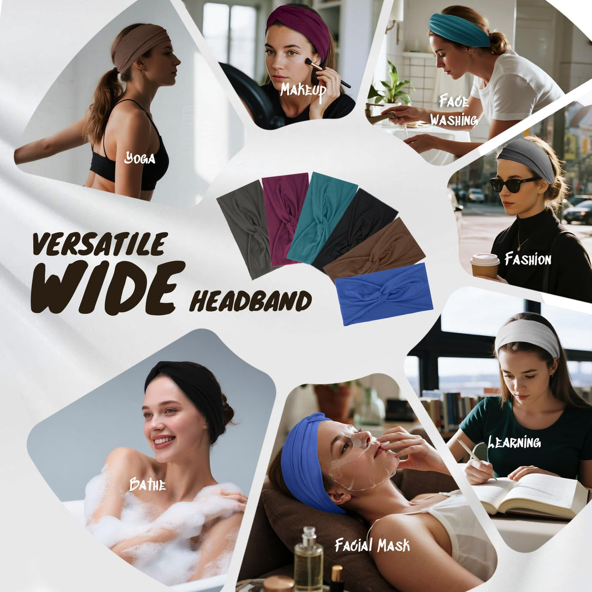 HSEM model wearing headband in daily setting demonstrating comfort and style