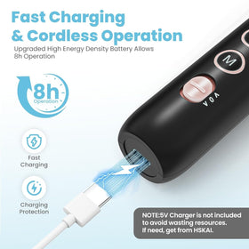 HSKAI LED display and control buttons visible for easy setting selection and clear feedback