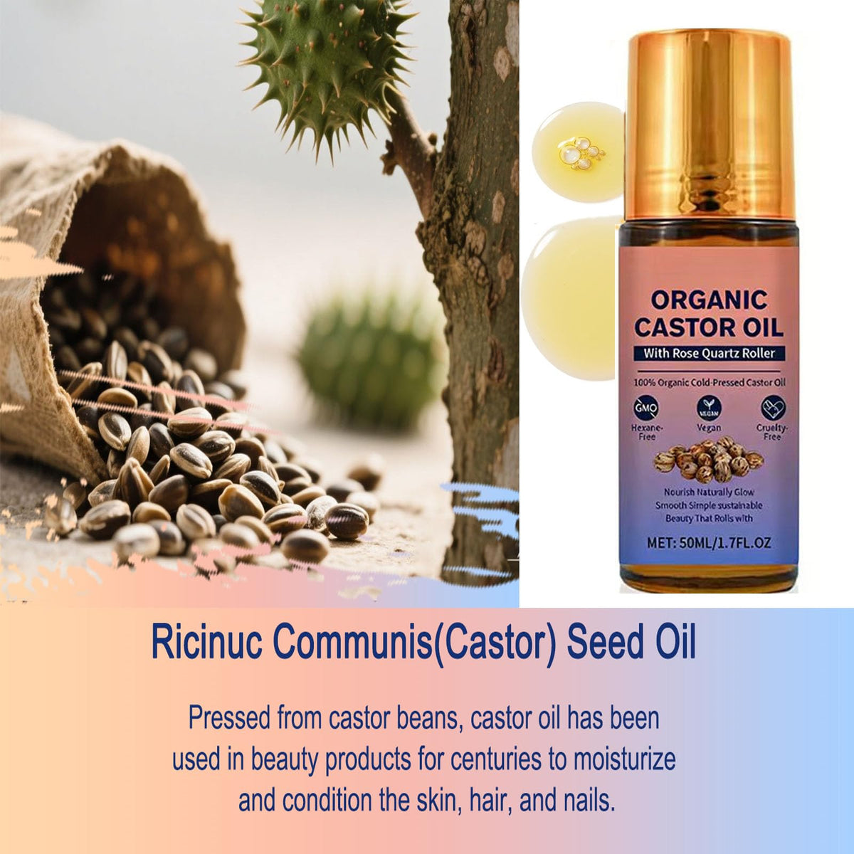 HTBGAA applying oil along scalp part for targeted hair and root care
