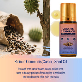 HTBGAA applying oil along scalp part for targeted hair and root care