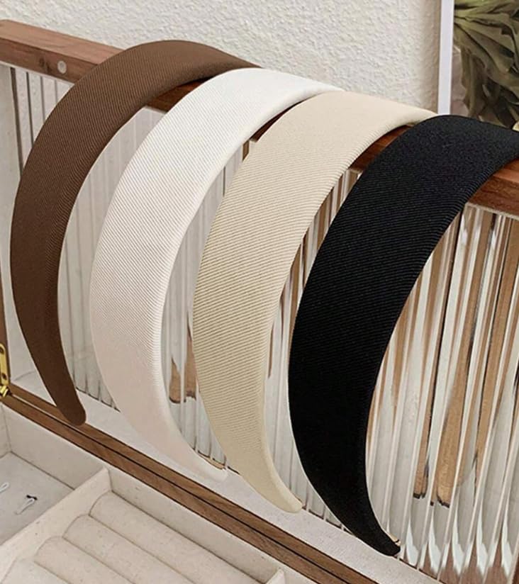 Huachi headband worn in hair demonstrating secure non-slip hold and polished everyday look