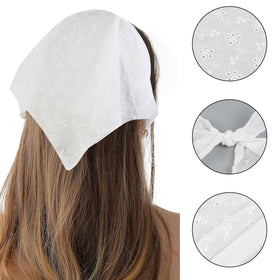 Huachi bandana hollow design texture for breathable comfort benefit