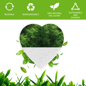 HUAXIN BIOTECHNOLOGY biodegradable label and sponge to highlight eco-friendly compostable material