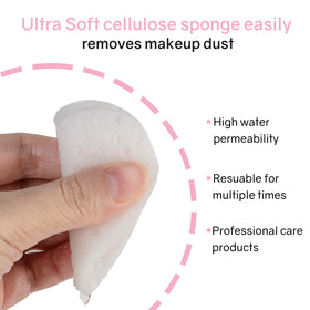 HUAXIN BIOTECHNOLOGY sponge in hand to show size and comfortable palm grip for daily use