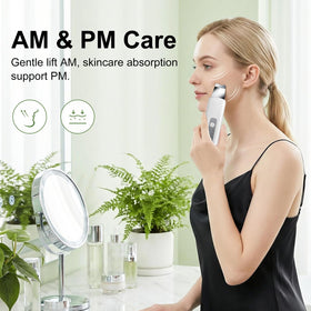 HUGJOG silicone brush detail showing soft bristles for gentle exfoliation and improved feel