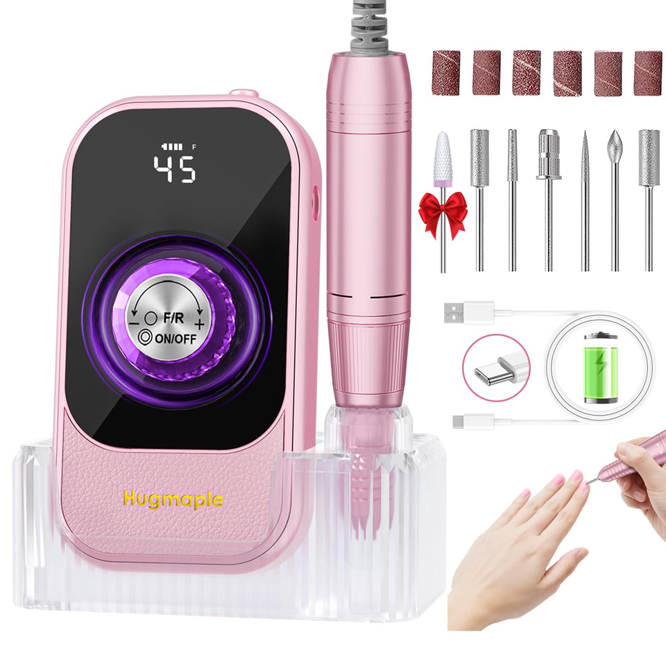 HUGMAPLE front view with base showing compact kit and easy storage benefit