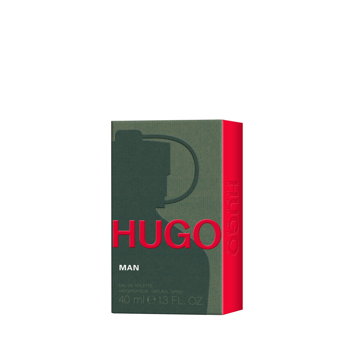 Hugo Boss HUGO Man close-up of glass texture emphasizing quality and clarity