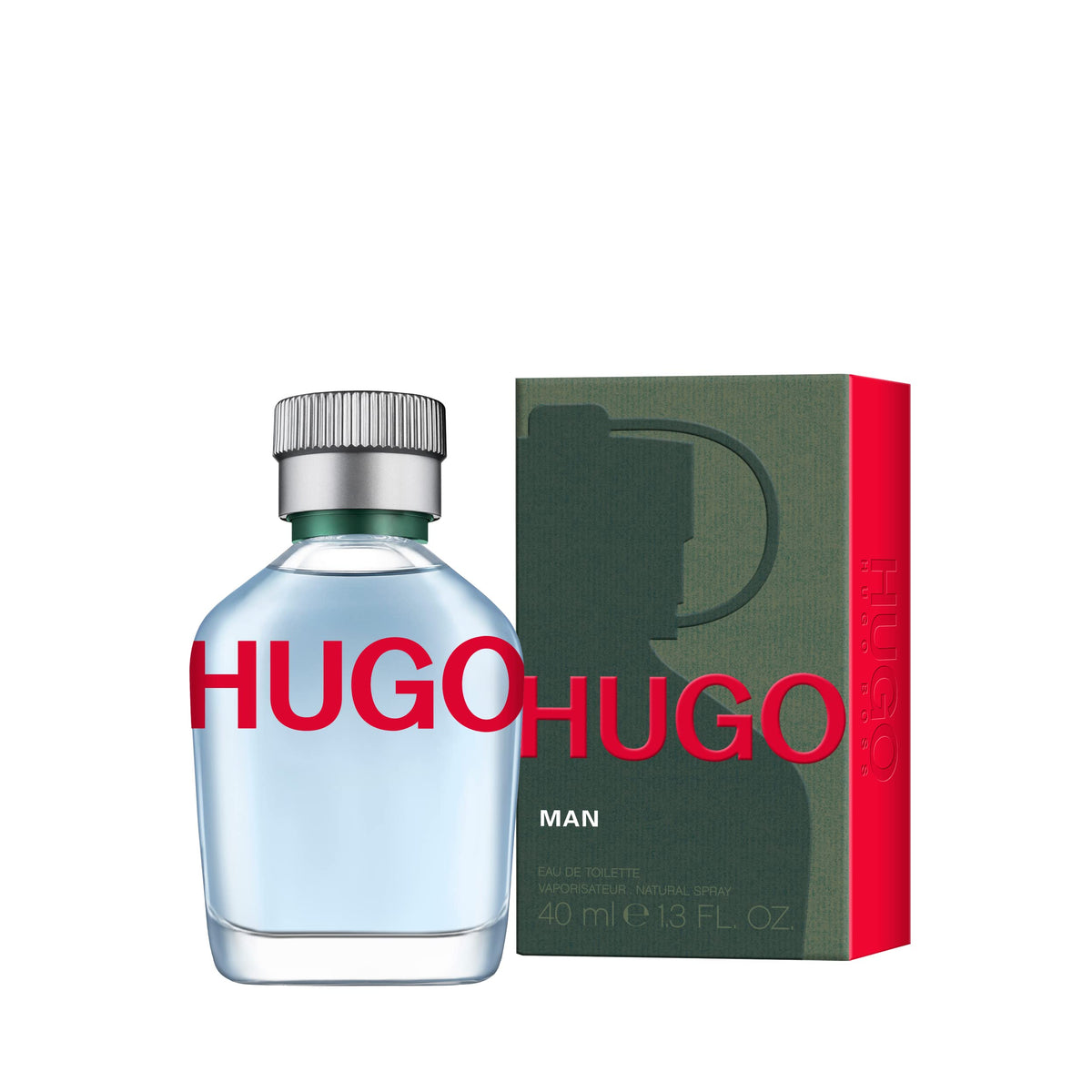 Hugo Boss HUGO Man side profile with cap highlighting premium finish and convenience