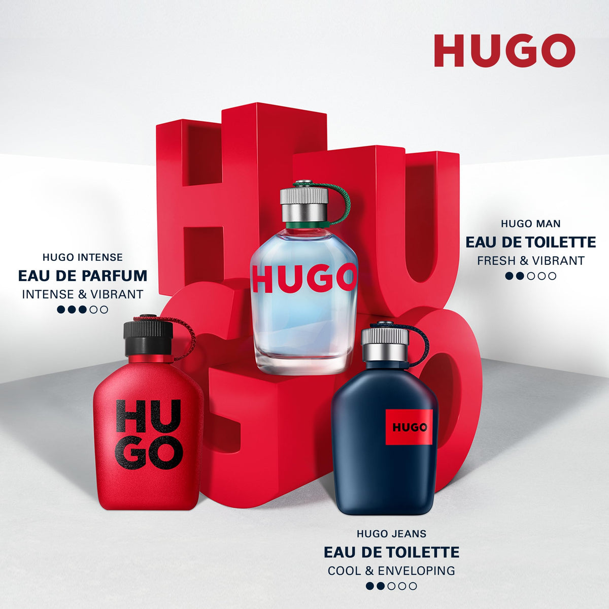 Hugo Boss HUGO Man ingredients label visible to show green apple and fir balsam notes