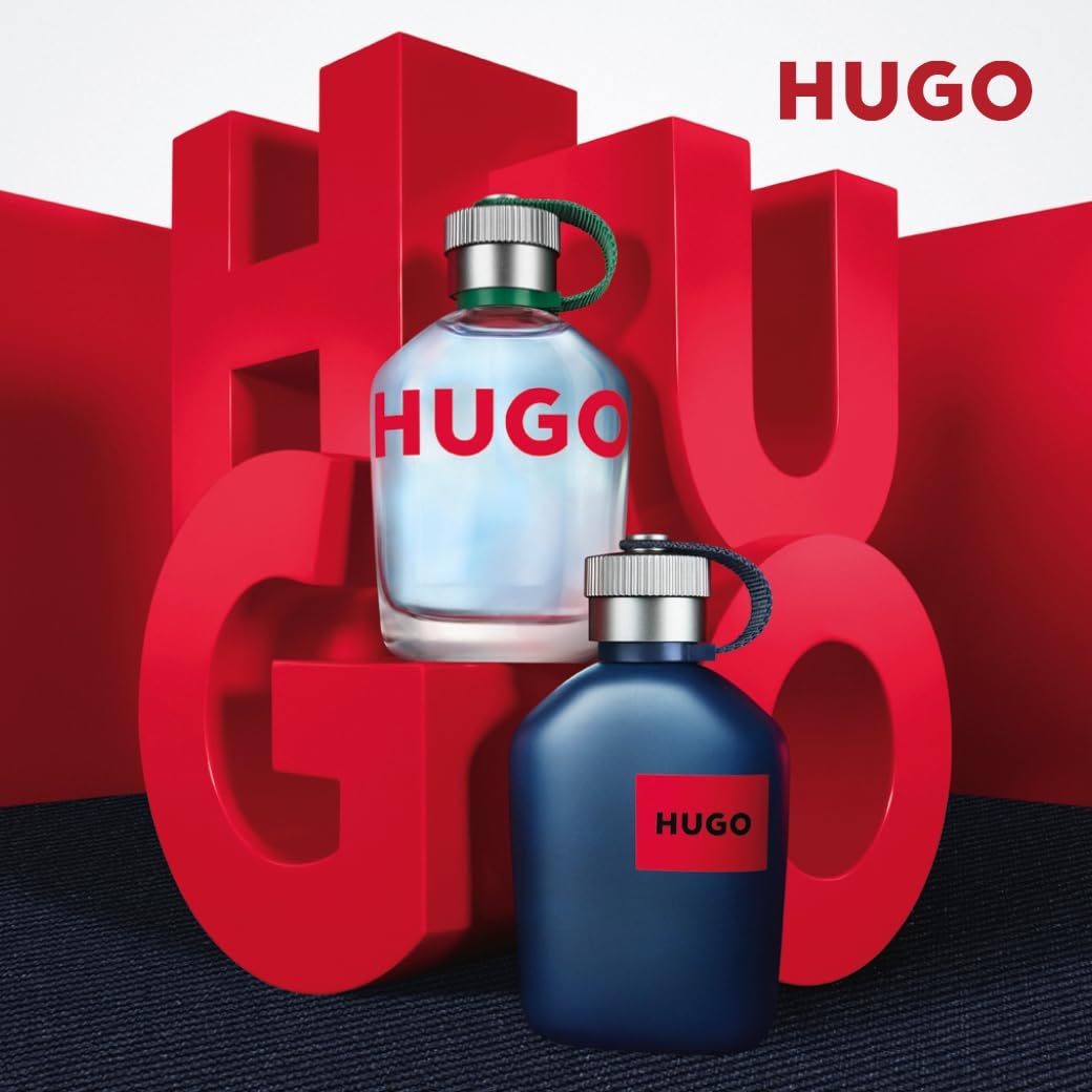 Hugo Boss HUGO Man held in hand for scale conveying compact everyday carry benefit
