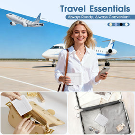 HUITAI packing scene in carry-on illustrating tidy leak-proof storage