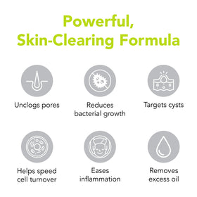 humane close up ingredient label highlights 10% benzoyl peroxide potency