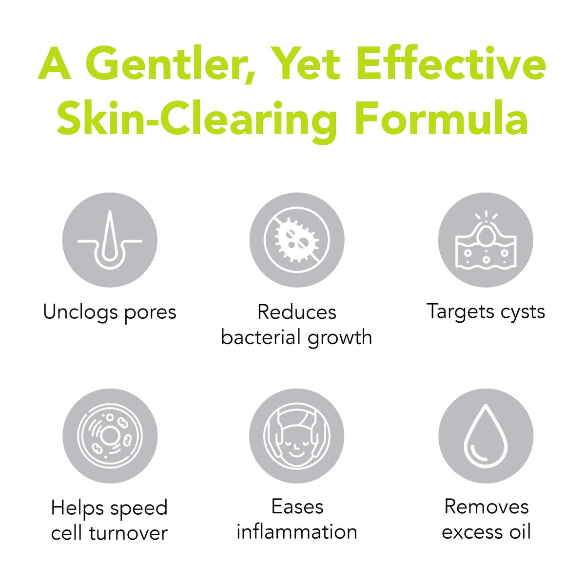 humane non-foaming gel texture close-up demonstrates gentle spreadability