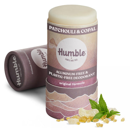 HUMBLE BRANDS front packaging showing brand and scent, eco-friendly benefit