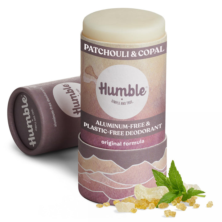 HUMBLE BRANDS front packaging showing brand and scent, eco-friendly benefit