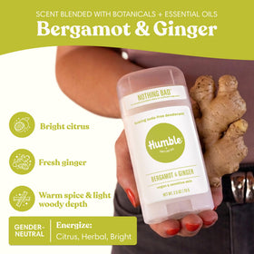 HUMBLE SIMPLE AND TRUE label close-up showing simple ingredients, transparency benefit