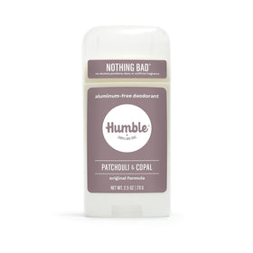 HUMBLE SIMPLE AND TRUE front packaging showing scent and size benefit