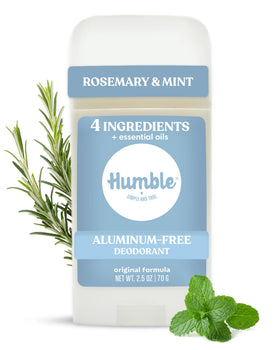 HUMBLE Rosemary Mint front packaging showing clean design and scent benefit