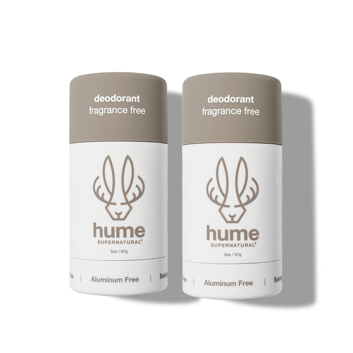 Hume Supernatural front packaging showing clean design and two-pack convenience