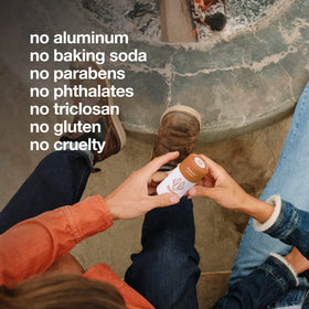 HUME SUPERNATURAL label close-up displaying probiotic and clean-ingredient claims