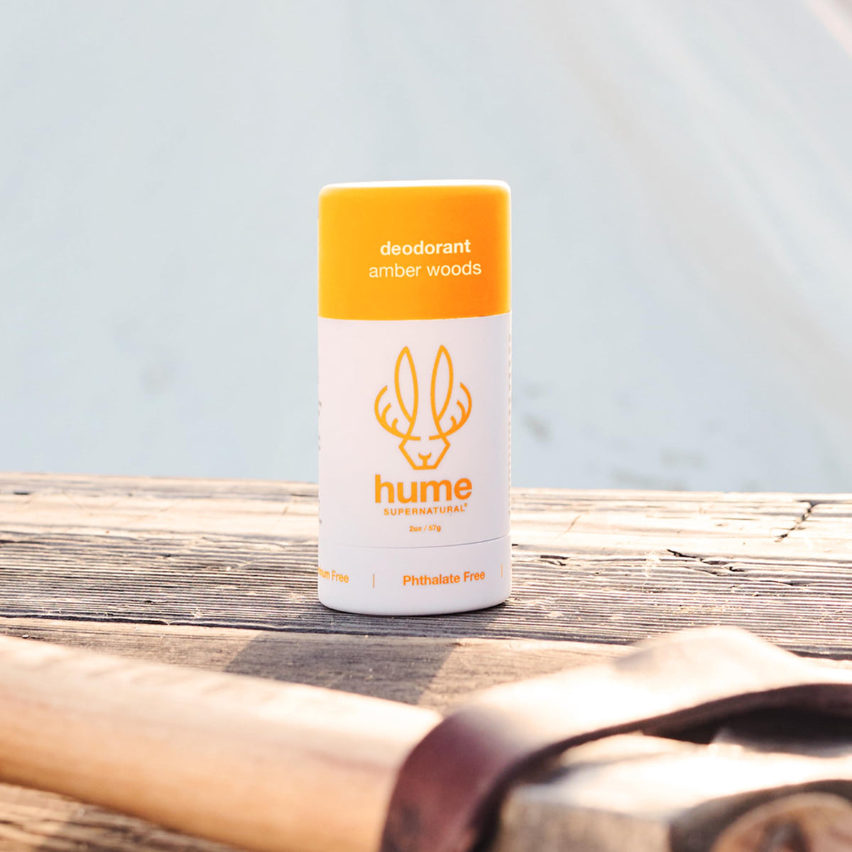 HUME SUPERNATURAL open cap top view revealing clear stick and easy-twist benefit