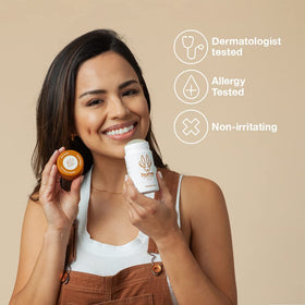 HUME SUPERNATURAL packed in travel pouch for on-the-go freshness
