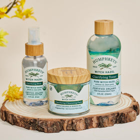 Humphreys product label and certifications showing clean ingredient promise