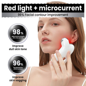 Hunvva EP-300 v-shaped head close-up highlighting contour-fitting benefit
