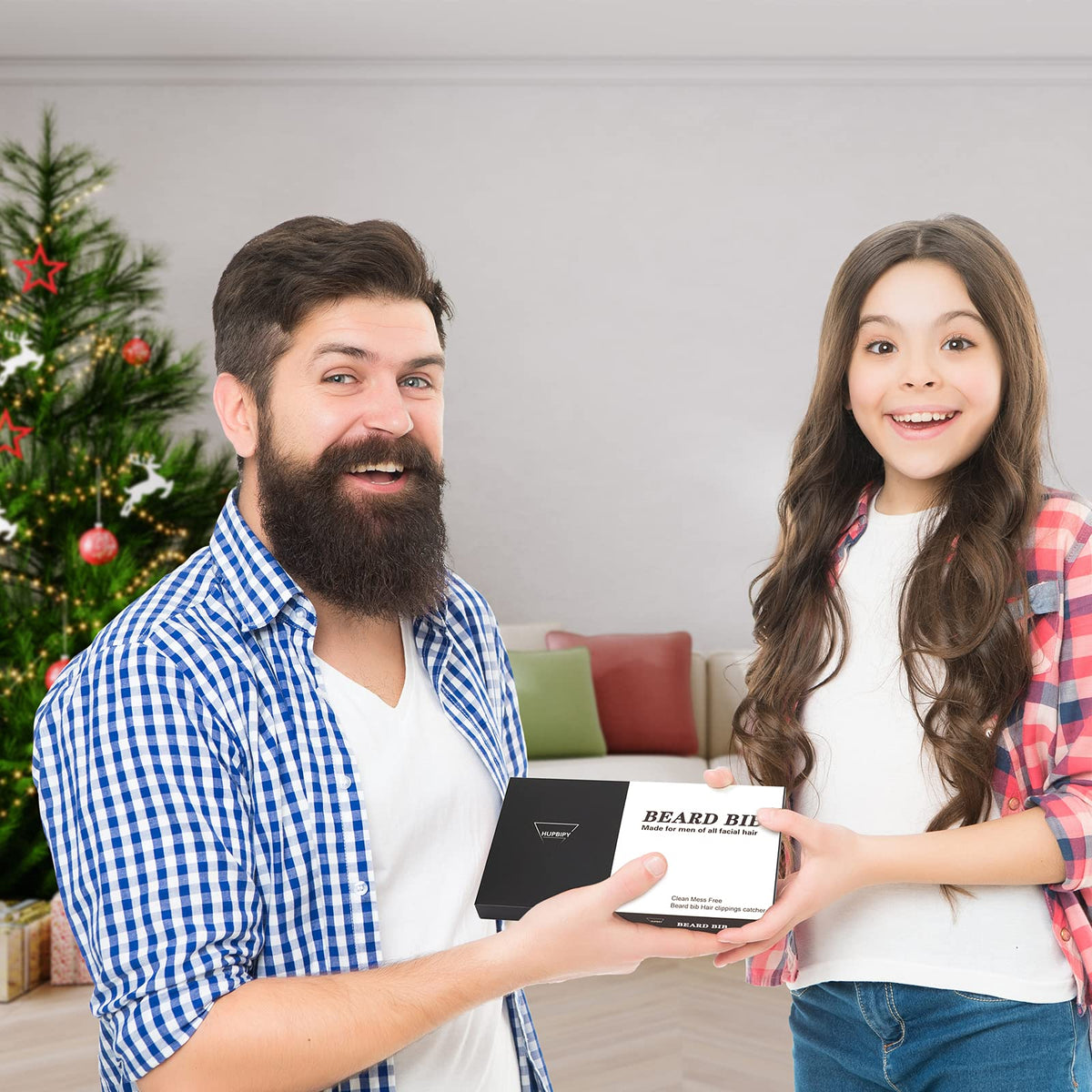 HUPBIPY gift box lifestyle scene ideal gift for bearded men