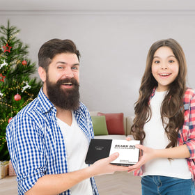 HUPBIPY gift box lifestyle scene ideal gift for bearded men