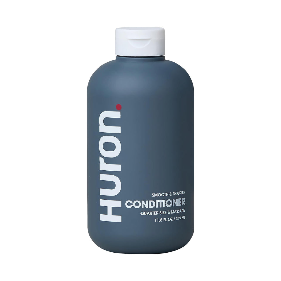 Huron front packaging showing bottle and branding for easy shelf recognition