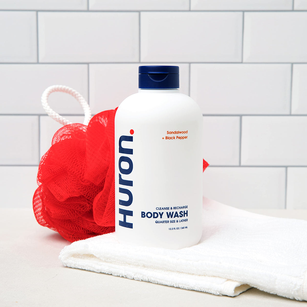 Huron scent concept with citrus and eucalyptus illustrating uplifting freshness