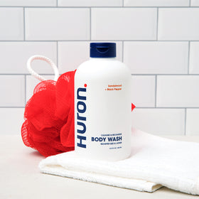 Huron scent concept with citrus and eucalyptus illustrating uplifting freshness