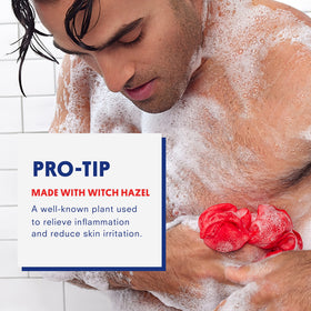 Huron shower use lifestyle image showing refreshing post-workout clean