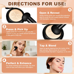 Hush Makeup Foundation swatches on arm showing shade match for light-medium skin