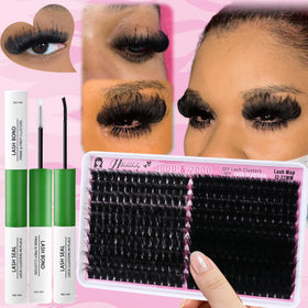 Hushlibaby application shown with tweezers, highlighting easy DIY placement benefit