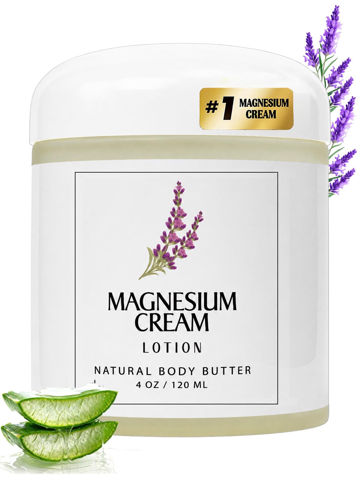 HUSPUR front jar view showing clean packaging and soothing cream benefits