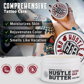 Hustle Butter Deluxe application close-up showing thin spread and even coverage