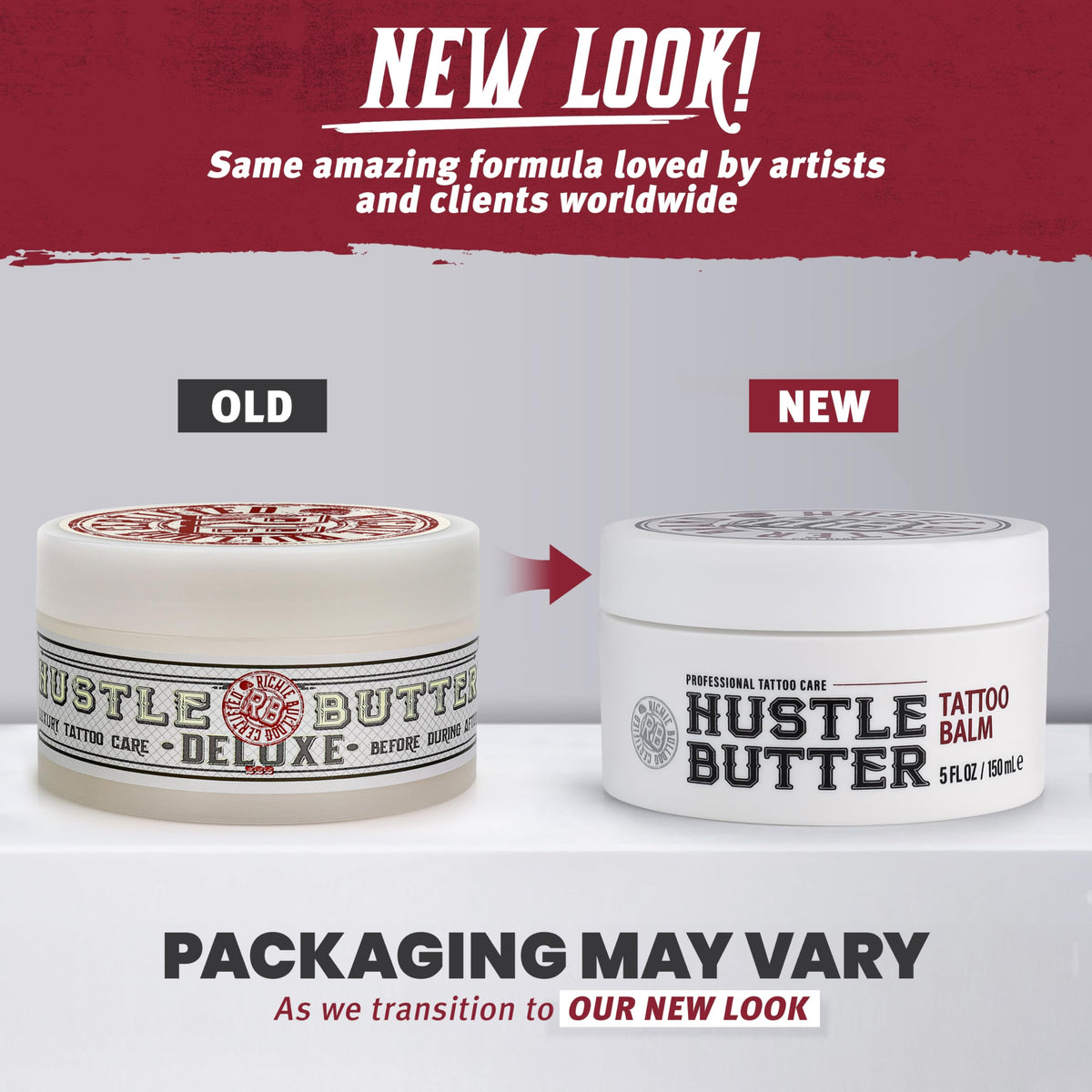 Hustle Butter Deluxe open tin showing smooth butter texture for easy spreading