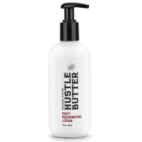 Hustle Butter front packaging showing bottle and branding for easy recognition