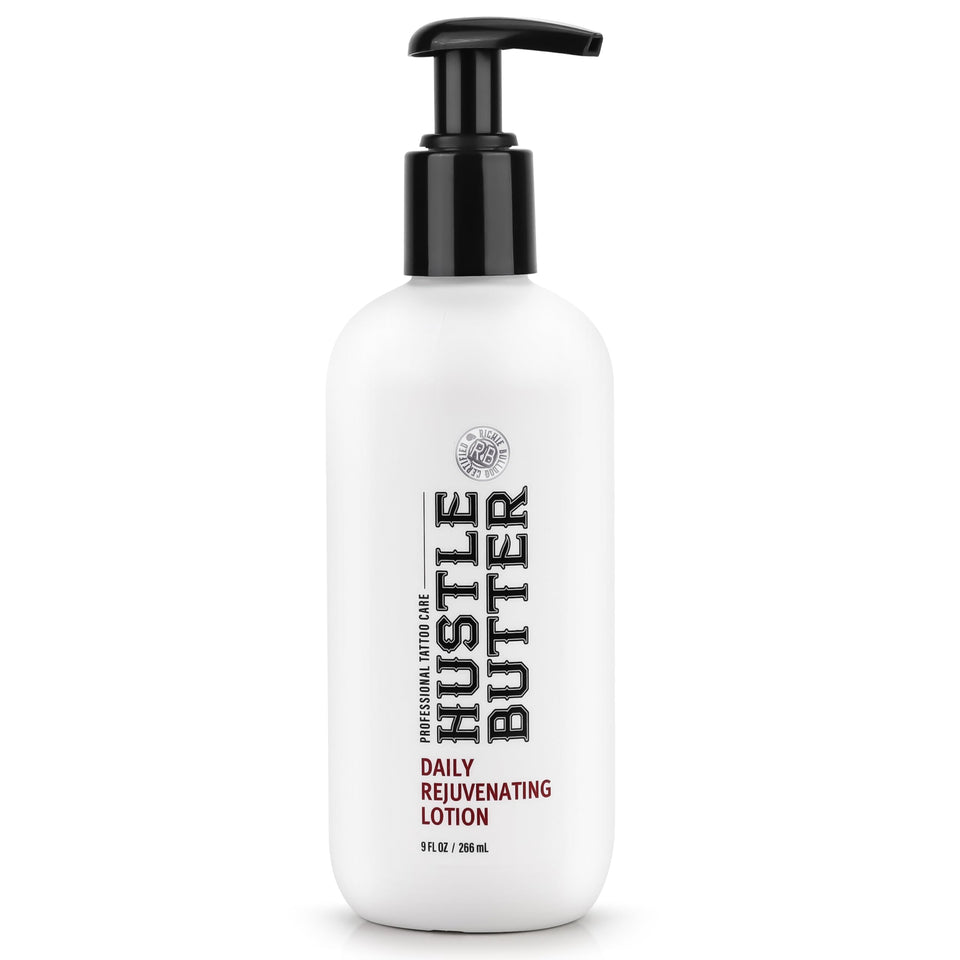 Hustle Butter front packaging showing bottle and branding for easy recognition