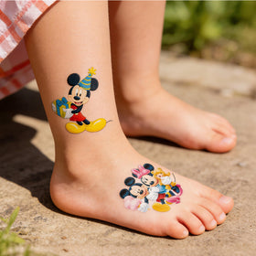 HUXICUI tattoos at a birthday party scene creating instant guest excitement
