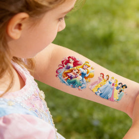 HUXICUI tattoos arranged in goody bag showing party-ready favor appeal
