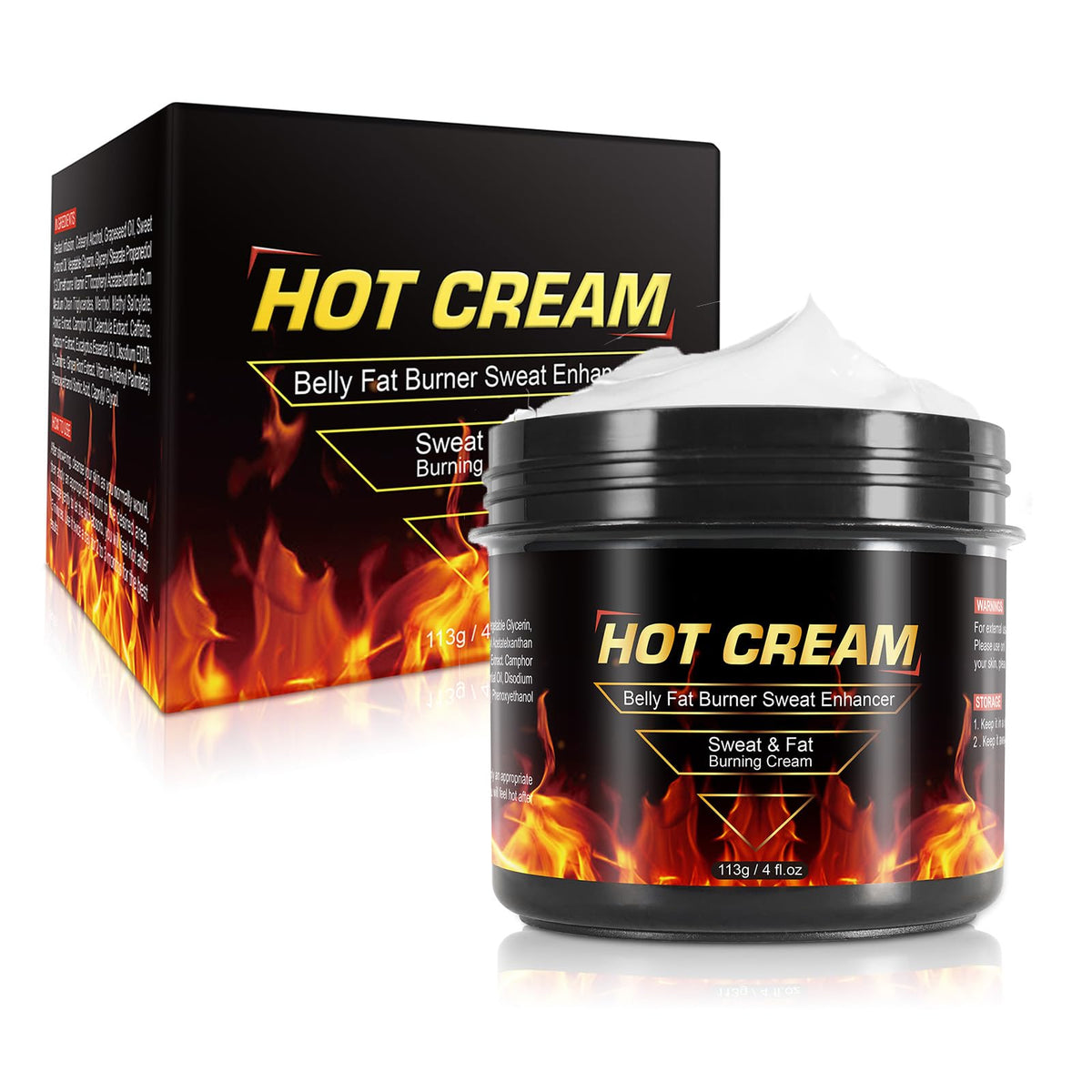HUYEHF front tube showing packaging and brand clarity benefit