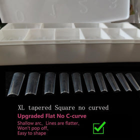HWHUNO tip application with adhesive demonstrating quick salon workflow