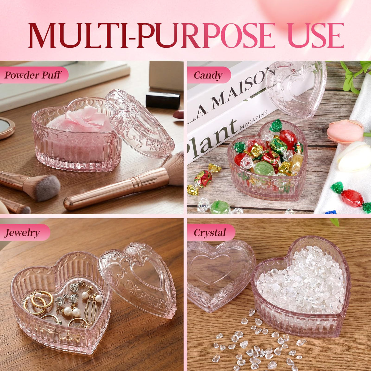 HXRYAGi container reused as jewelry holder demonstrating practical decorative use